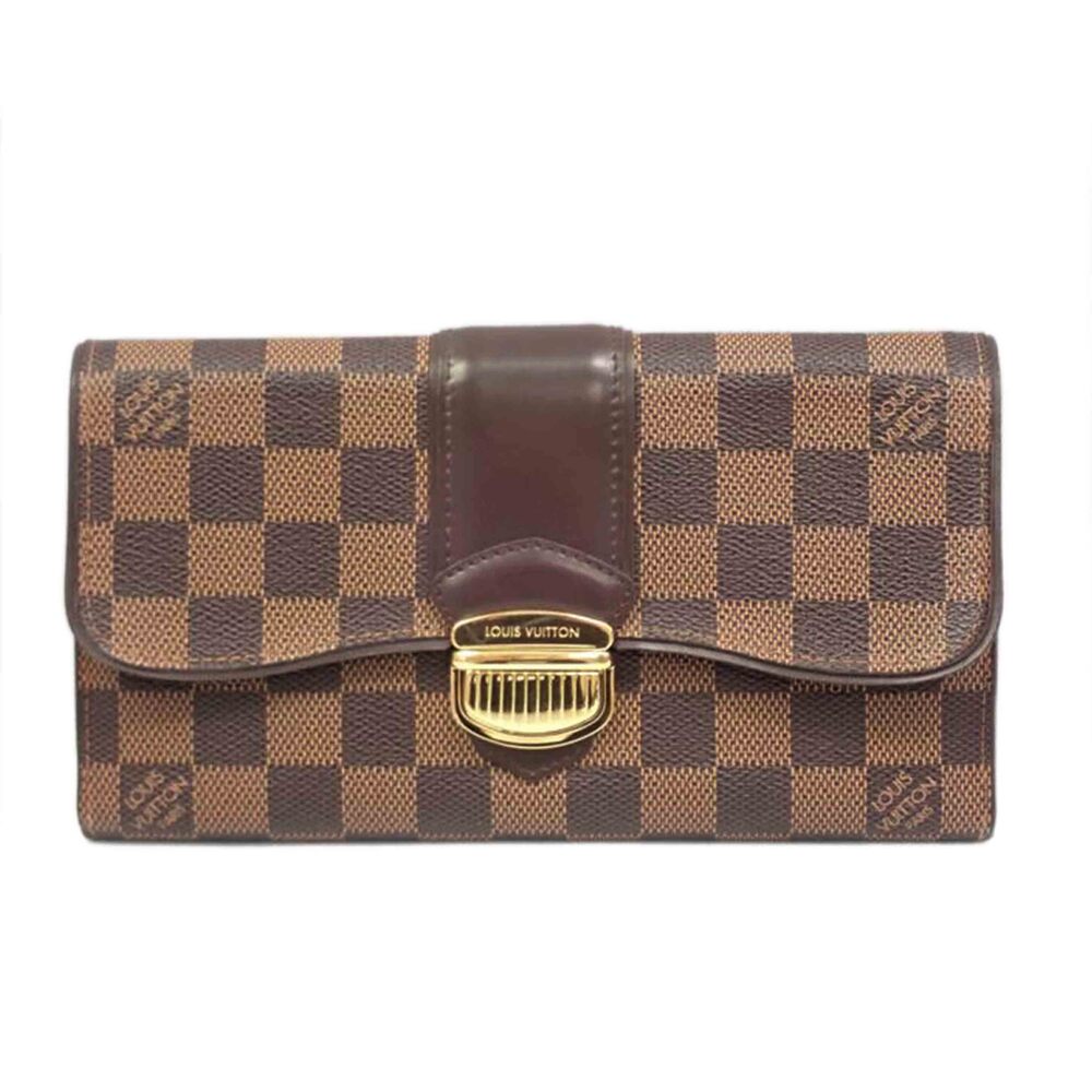 LOUIS VUITTON Portefeuille Sistina Damier